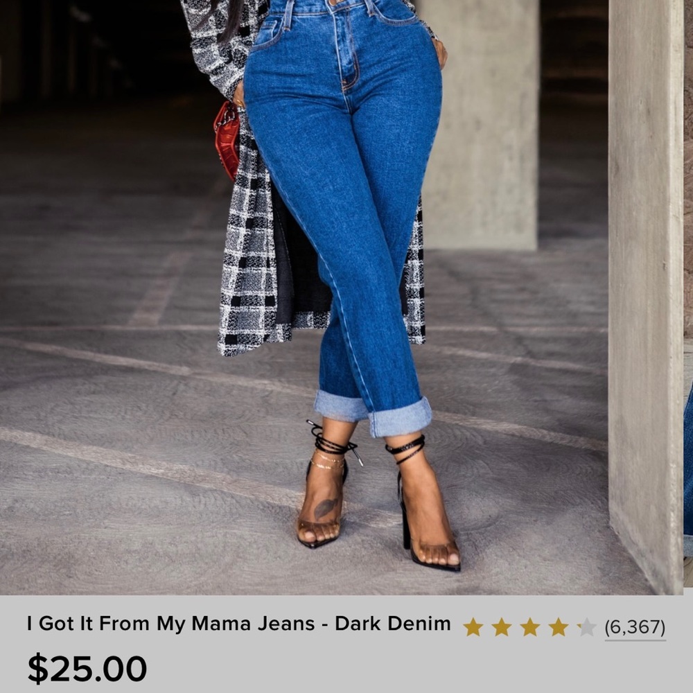 Dark Denim Jeans Size 13